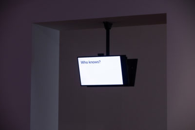 Jonas Lund Daejeon Biennale 2020 — A.I., Sunshine Misses Windows